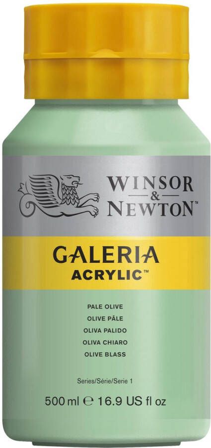 Winsor & Newton Galeria Acryl 500ml Pale Olive