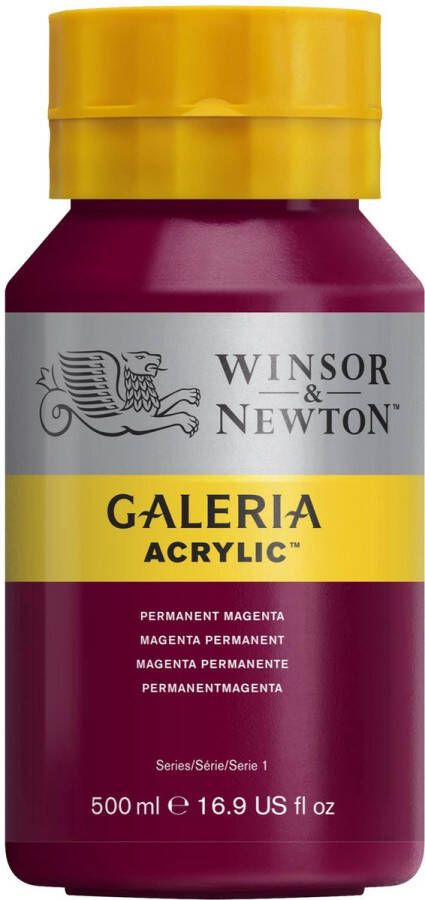 Winsor & Newton Galeria Acryl 500ml Permanent Magenta