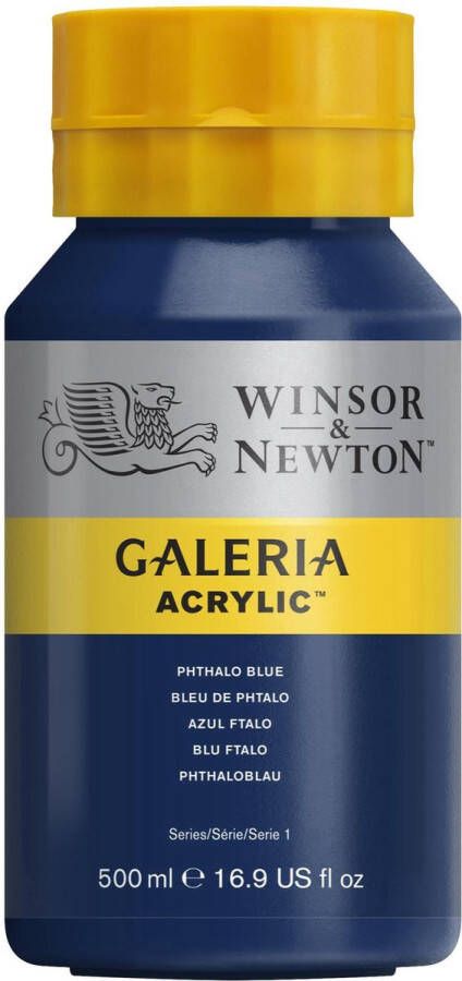 Winsor & Newton Galeria Acryl 500ml Phtalo Blue