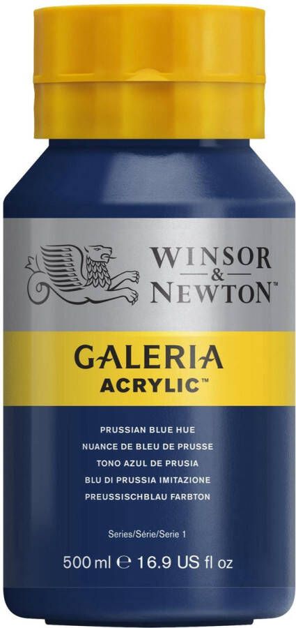 Winsor & Newton Galeria Acryl 500ml Prussian Blue Hue