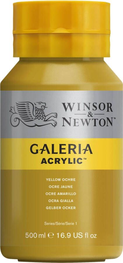 Winsor & Newton Galeria Acryl 500ml Yellow Ochre