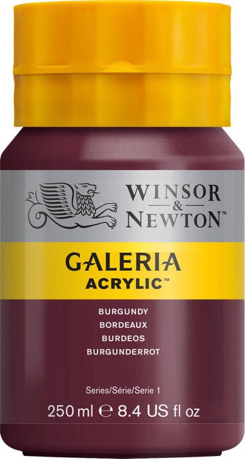 Winsor & Newton Galeria Acrylverf 250ml Burgundy