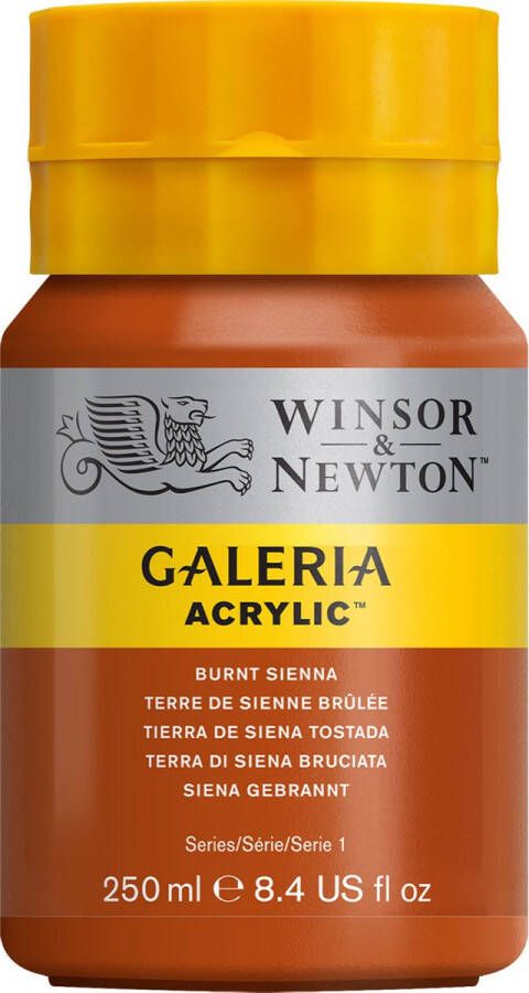 Winsor & Newton Galeria Acrylverf 250ml Burnt Sienna