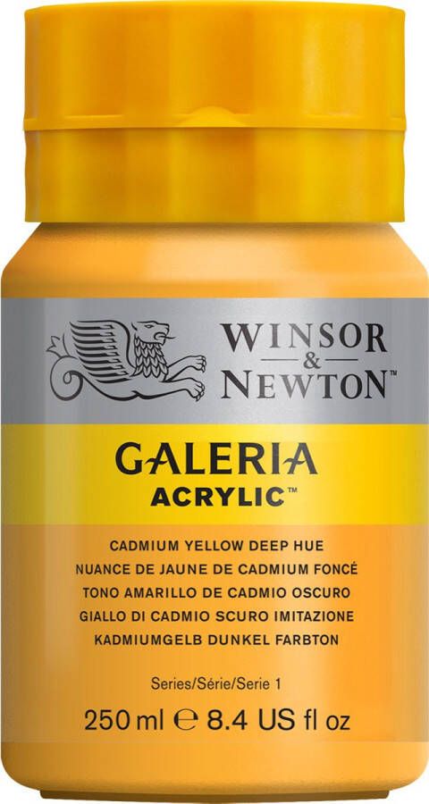 Winsor & Newton Galeria Acrylverf 250ml Cadmium Yellow Deep Hue