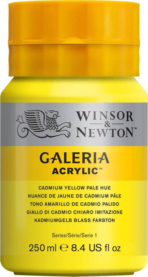 Winsor & Newton Galeria Acrylverf 250ml Cadmium Yellow Pale Hue