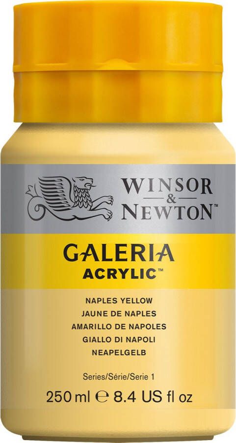 Winsor & Newton Galeria Acrylverf 250ml Naples Yellow