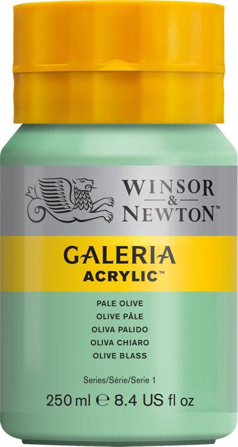Winsor & Newton Galeria Acrylverf 250ml Pale Olive
