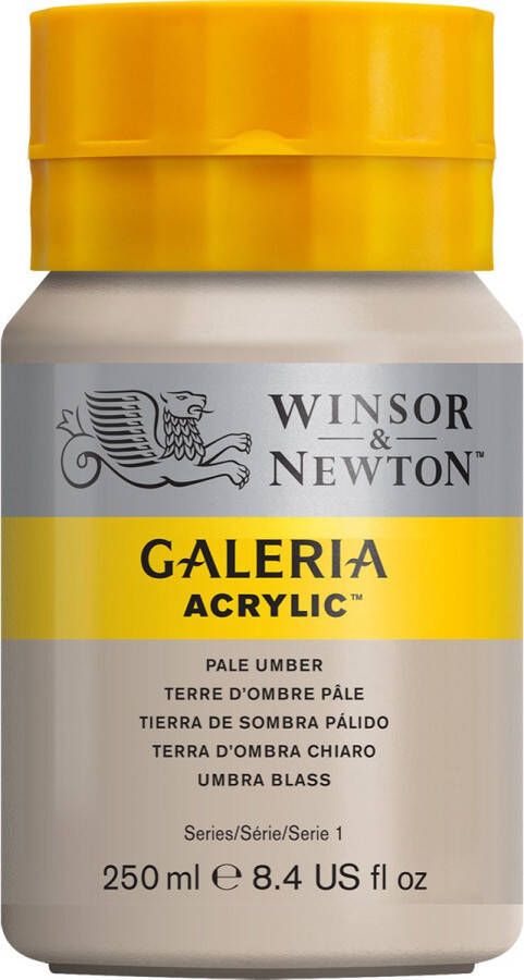 Winsor & Newton Galeria Acrylverf 250ml Pale Umber