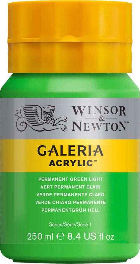 Winsor & Newton Galeria Acrylverf 250ml Permanent Green Light