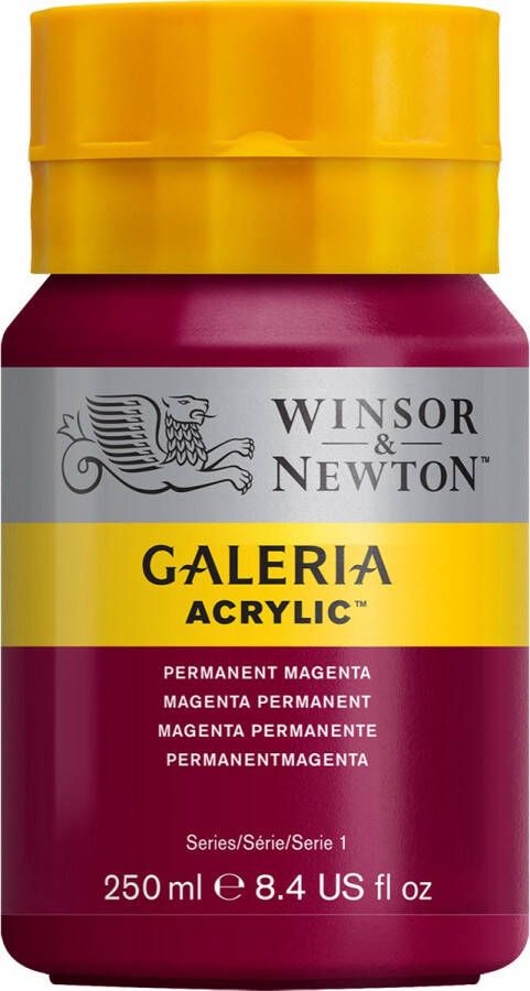 Winsor & Newton Galeria Acrylverf 250ml Permanent Magenta