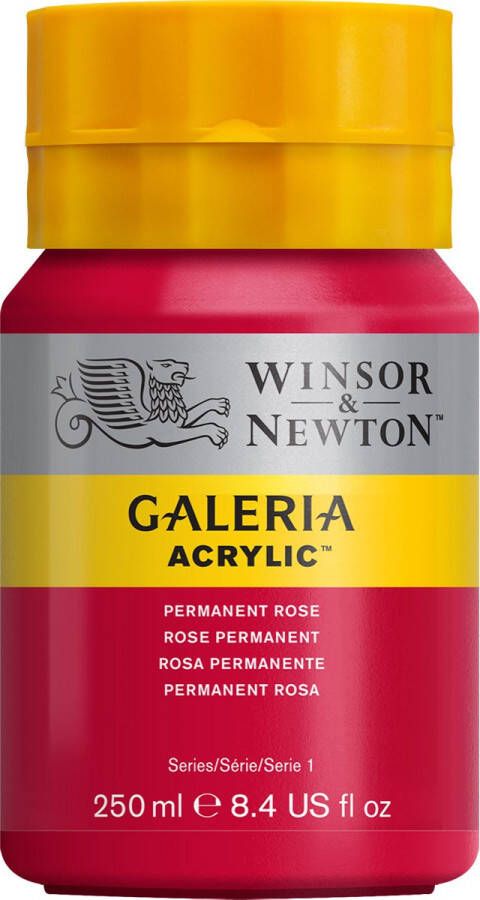 Winsor & Newton Galeria Acrylverf 250ml Permanent Rose