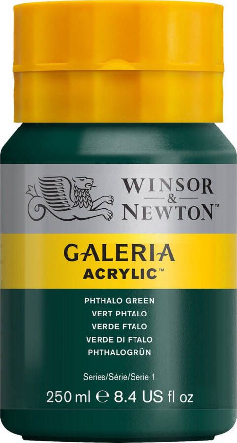 Winsor & Newton Galeria Acrylverf 250ml Phthalo Green