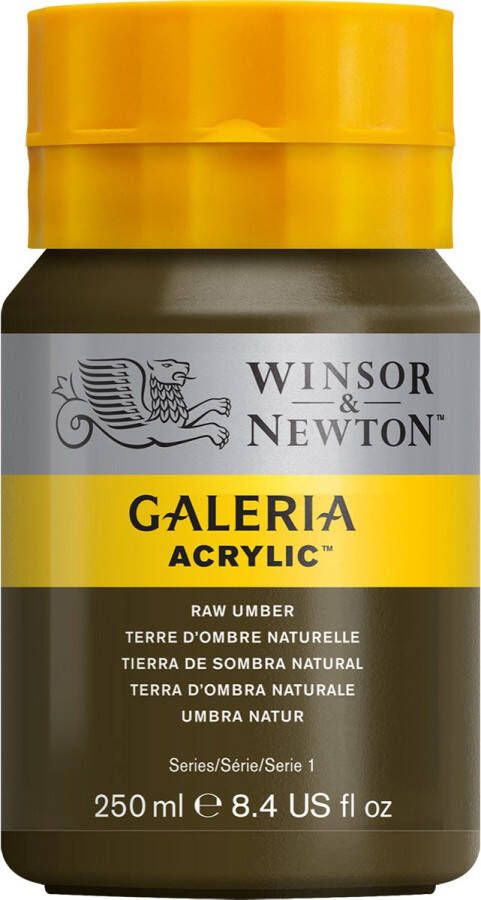 Winsor & Newton Galeria Acrylverf 250ml Raw Umber