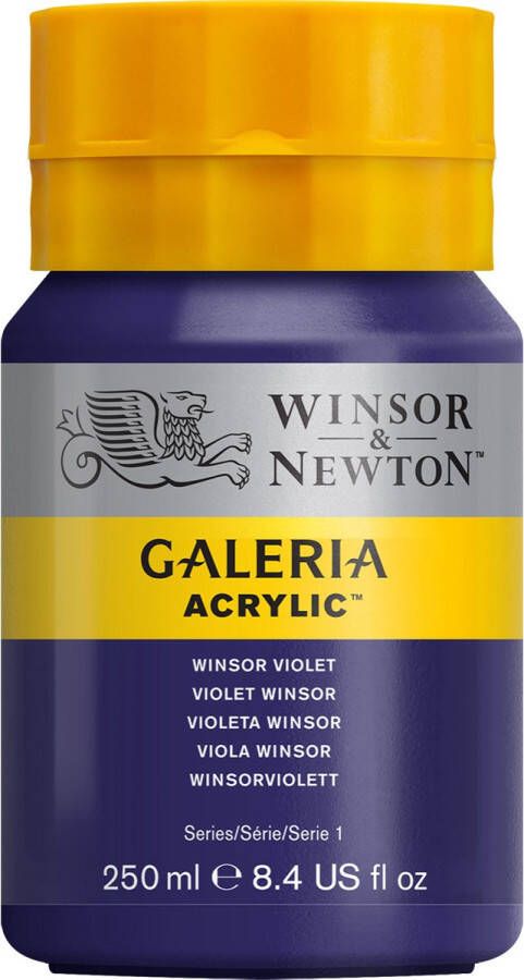 Winsor & Newton Galeria Acrylverf 250ml Winsor Violet