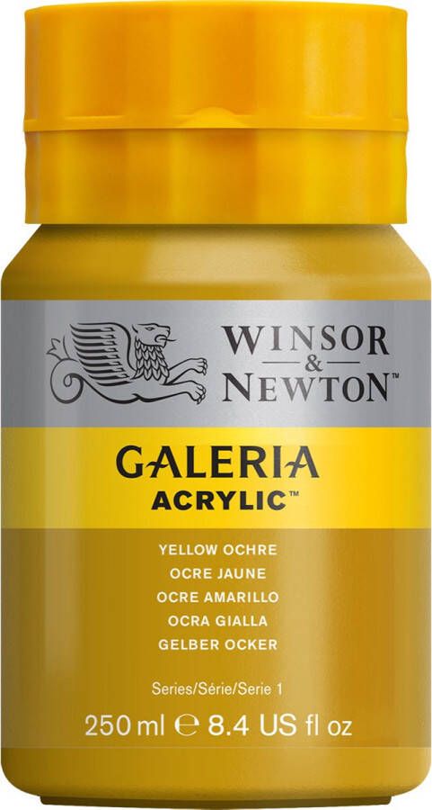 Winsor & Newton Galeria Acrylverf 250ml Yellow Ochre