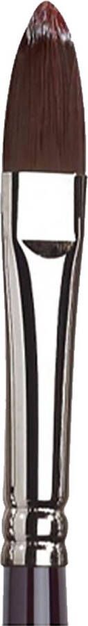 Winsor & Newton Galeria Acrylverf Penseel kattentong vorm lange steel No. 12 kwast 12mm