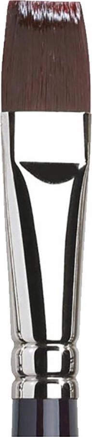 Winsor & Newton Galeria Acrylverf Penseel korte platte vorm lange steel No. 18 kwast 21mm