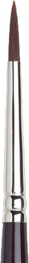 Winsor & Newton Galeria Acrylverf Penseel ronde vorm korte steel No. 3 kwast 2mm