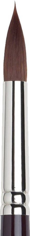 Winsor & Newton Galeria Acrylverf Penseel ronde vorm lange steel No. 12 kwast 6 7mm