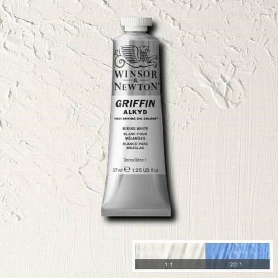 Winsor & Newton Griffin Alkyd Olieverf 37ML Mixing White 415