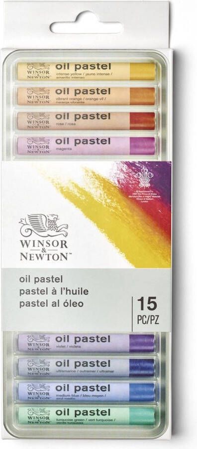 Winsor & Newton Oil Pastel 15 Stuks