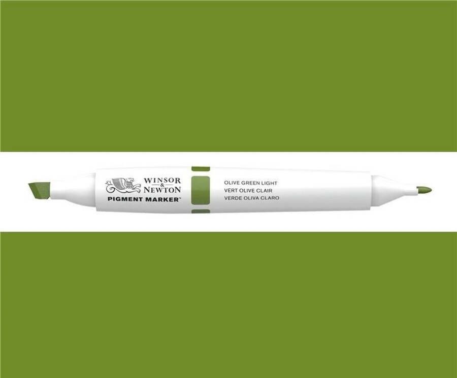 Winsor & Newton Pigment Marker Olive Green Light 0202 085