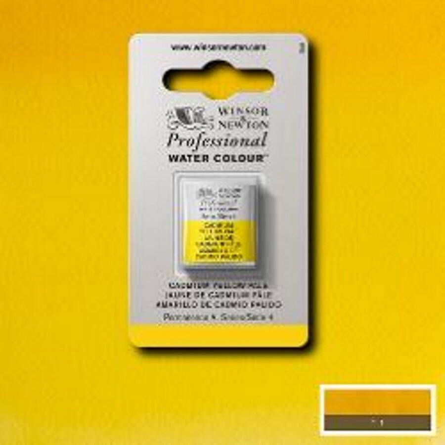 Winsor & Newton Professionele Aquarelverf Halve nap Cadmium Yellow Pale