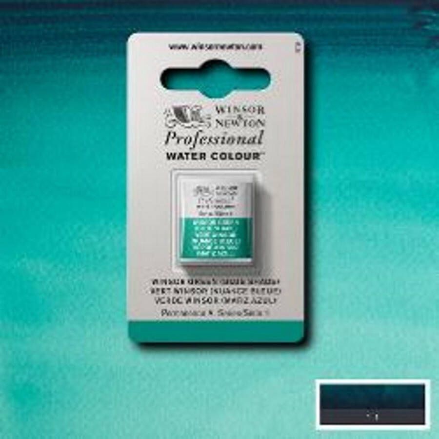 Winsor & Newton Professionele Aquarelverf Halve nap Winsor Green (Blue shade)