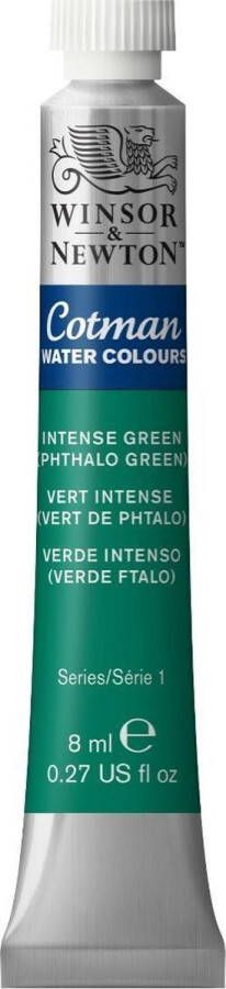 Winsor & Newton W&N Cotman Aquarelverf 8 ml Intense Green