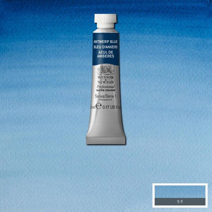 Winsor & Newton W&N Professional Aquarelverf 5ml | Antwerp Blue