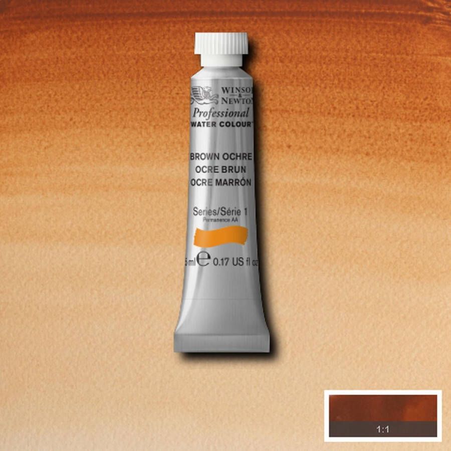 Winsor & Newton W&N Professional Aquarelverf 5ml | Brown Ochre