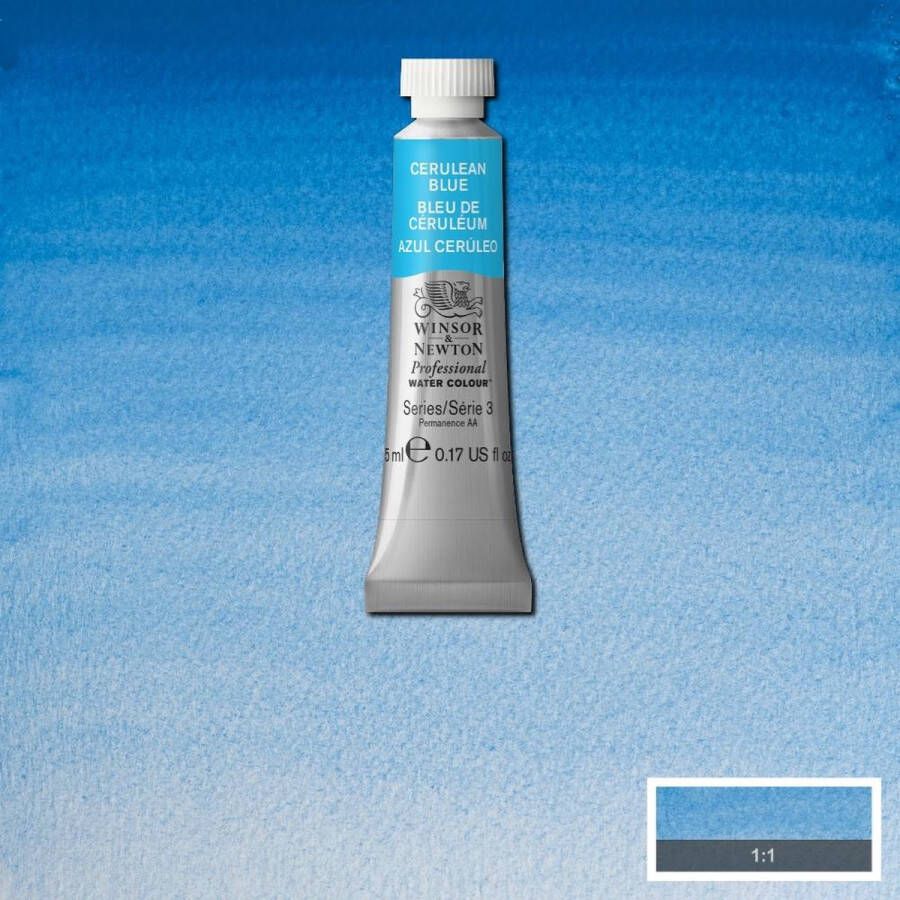 Winsor & Newton W&N Professional Aquarelverf 5ml | Cerulean Blue