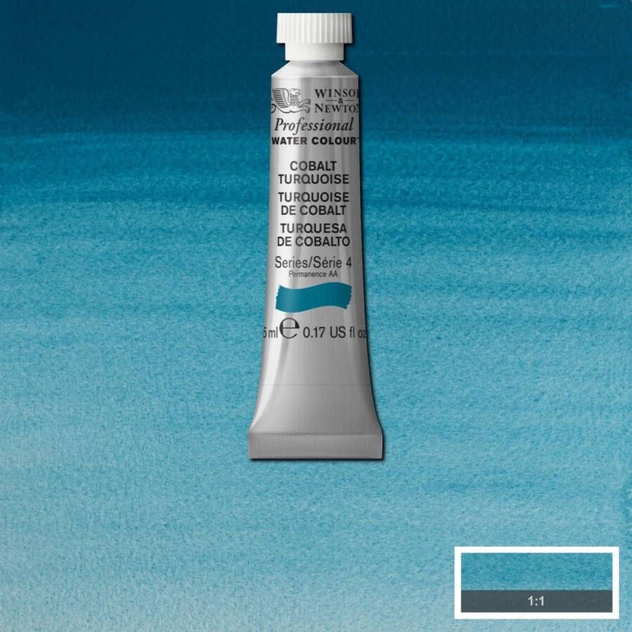 Winsor & Newton W&N Professional Aquarelverf 5ml | Cobalt Turquoise