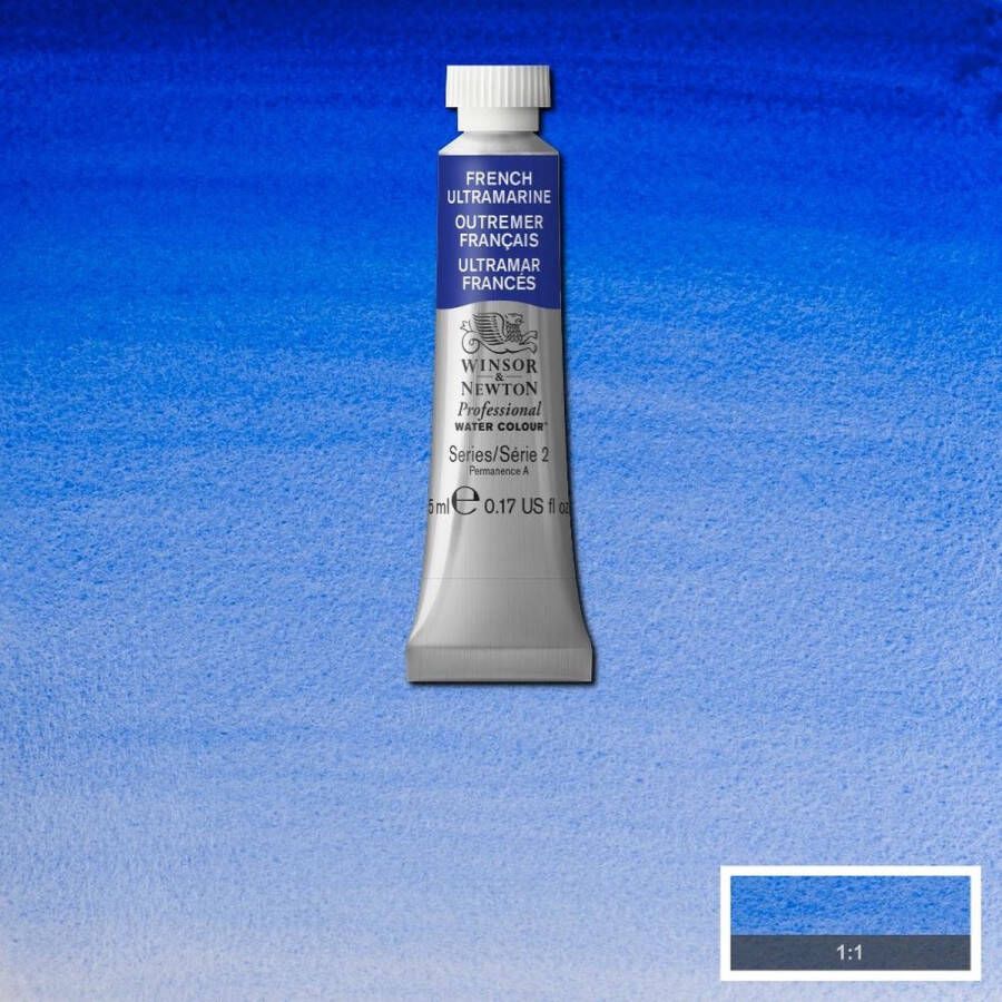 Winsor & Newton W&N Professional Aquarelverf 5ml | French Ultramarine