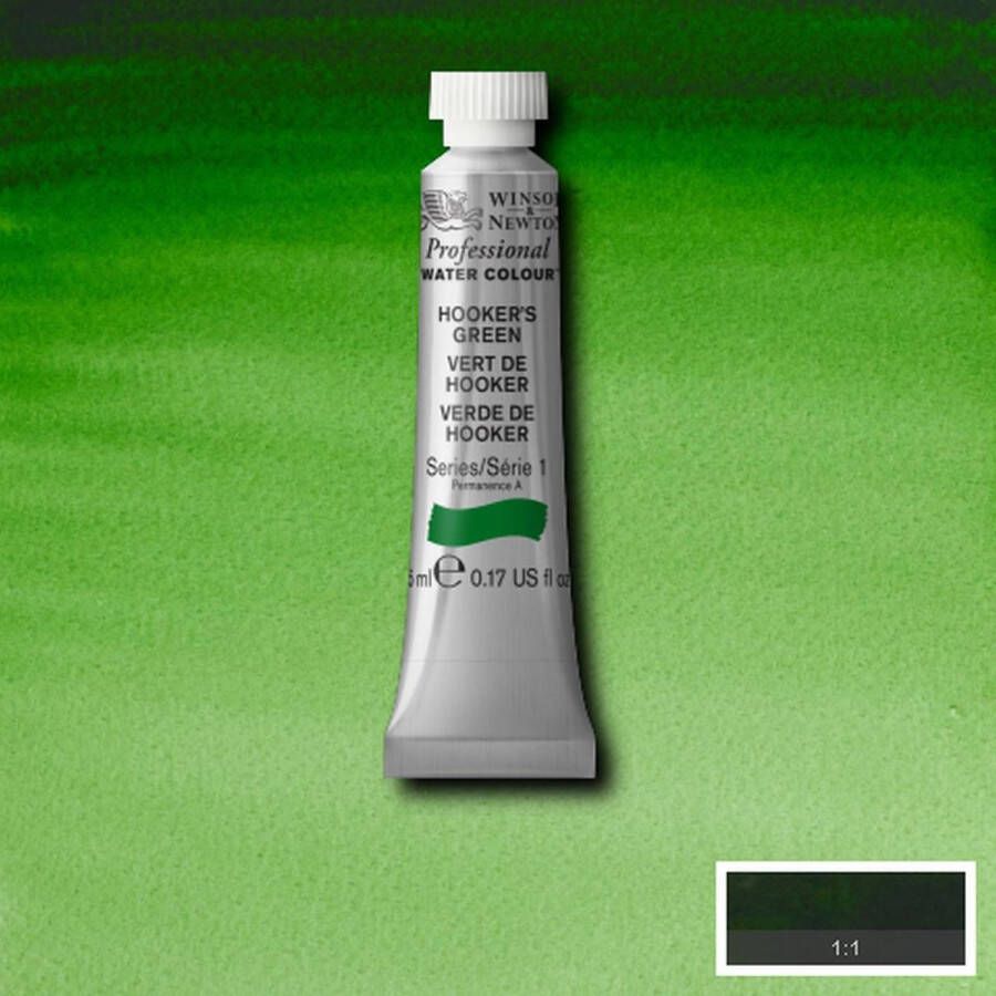 Winsor & Newton W&N Professional Aquarelverf 5ml | Hooker's Green