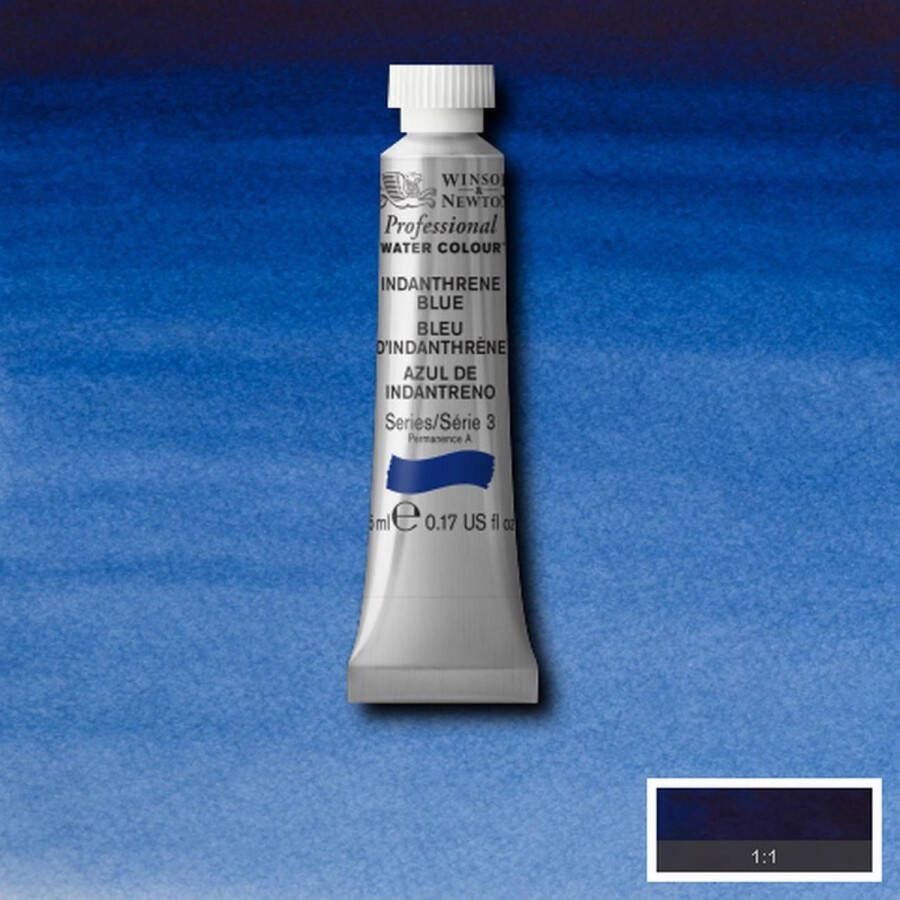 Winsor & Newton W&N Professional Aquarelverf 5ml | Indanthrene Blue