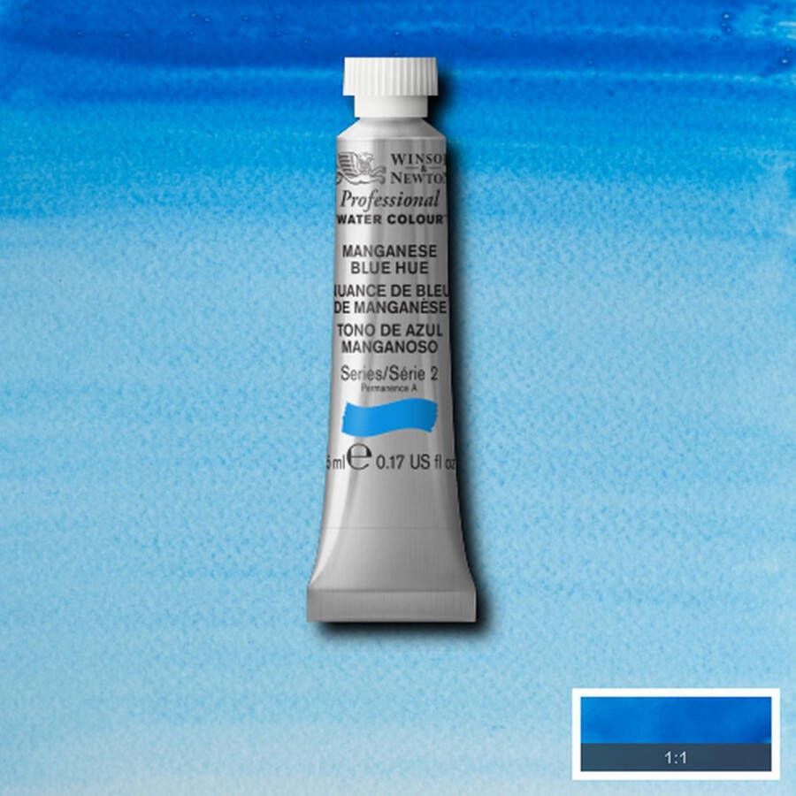 Winsor & Newton W&N Professional Aquarelverf 5ml | Manganese Blue Hue