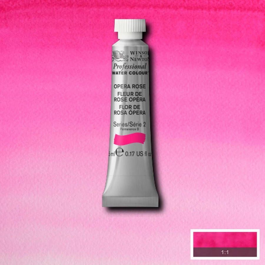 Winsor & Newton W&N Professional Aquarelverf 5ml | Opera Rose