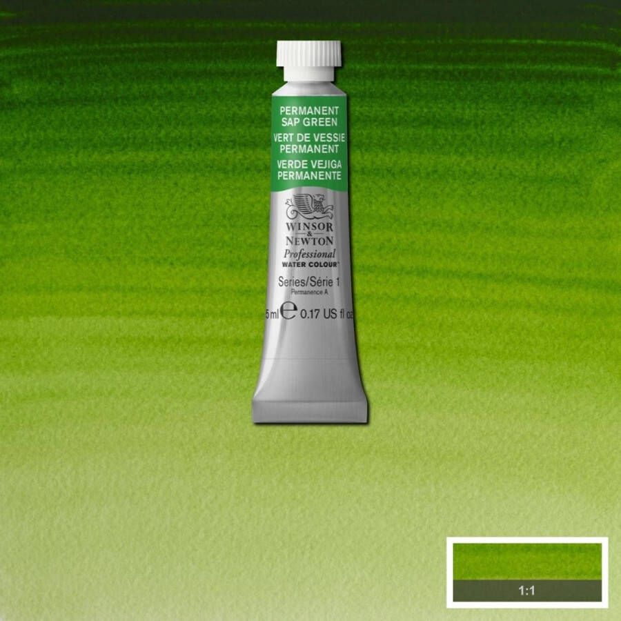 Winsor & Newton W&N Professional Aquarelverf 5ml | Permanent Sap Green