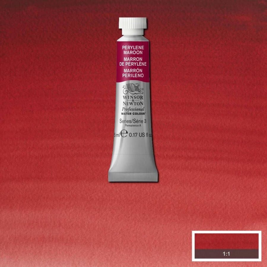 Winsor & Newton W&N Professional Aquarelverf 5ml | Perylene Maroon