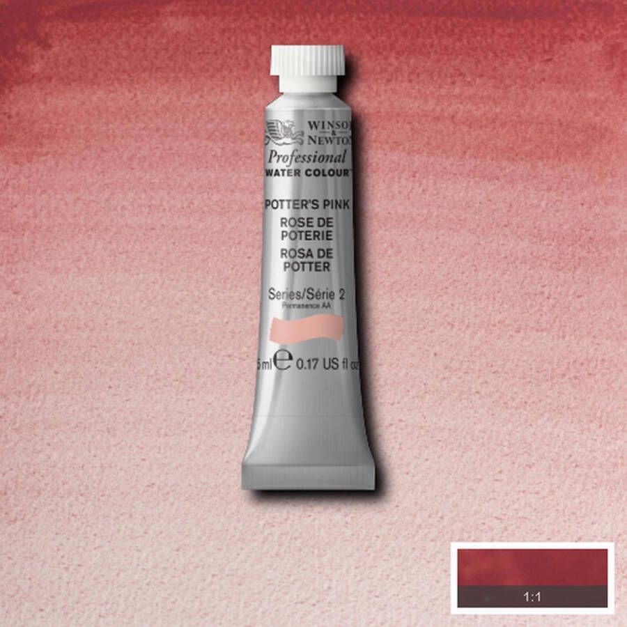 Winsor & Newton W&N Professional Aquarelverf 5ml | Potter's Pink