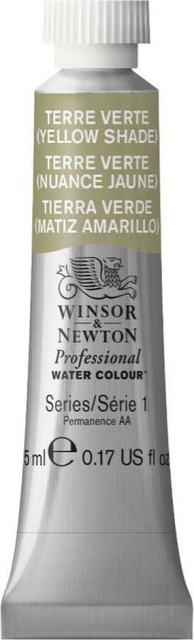 Winsor & Newton W&N Professional Aquarelverf 5ml | Terre Verte (Yellow Shade)