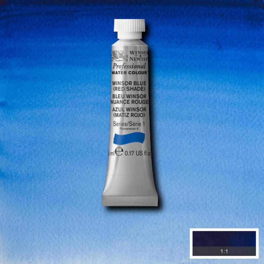 Winsor & Newton W&N Professional Aquarelverf 5ml | Winsor Blue (Red Shade)