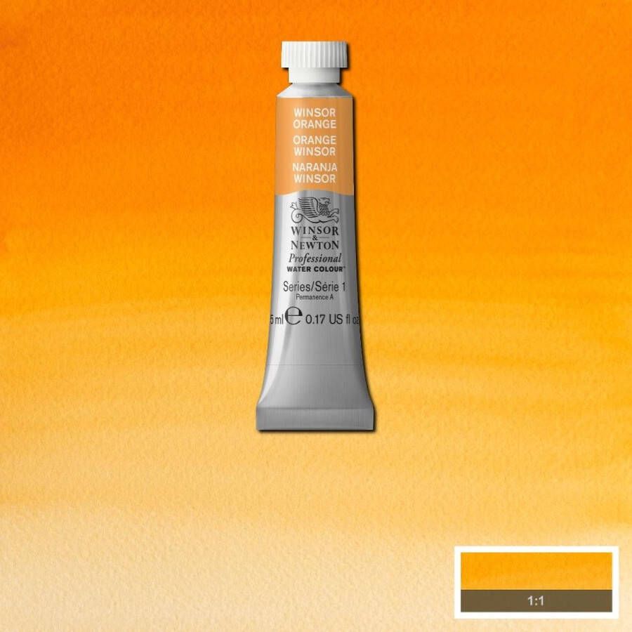 Winsor & Newton W&N Professional Aquarelverf 5ml | Winsor Orange