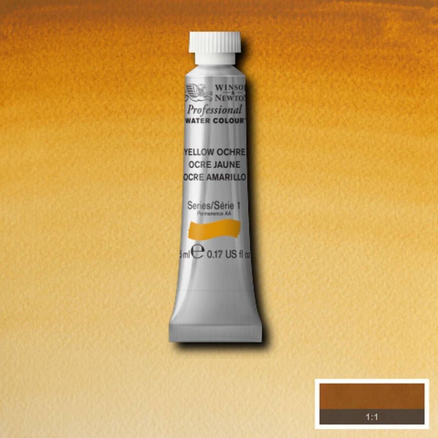 Winsor & Newton W&N Professional Aquarelverf 5ml | Yellow Ochre