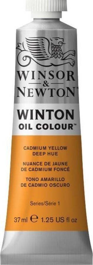Winsor & Newton W&N Winton 37ML Cadmium Yellow Deep Hue