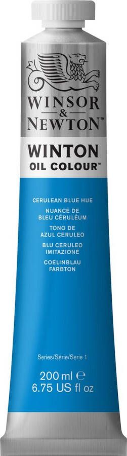 Winsor & Newton Winton Oil Colours 200ml Cerulean Blue Hue