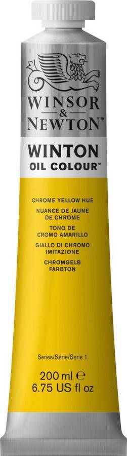 Winsor & Newton Winton Oil Colours 200ml Chrome Yellow