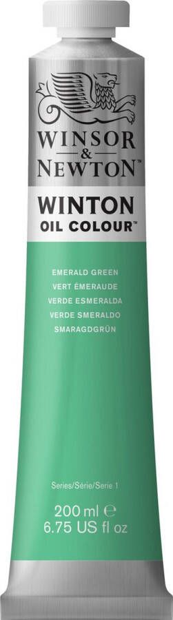 Winsor & Newton Winton Oil Colours 200ml Emerald Green