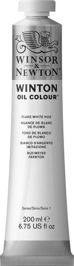 Winsor & Newton Winton Oil Colours 200ml Flake White Hue